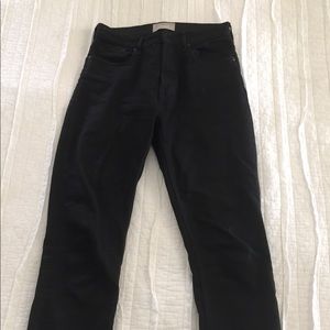 Everlane Cheeky Straight | Size 28 | Black